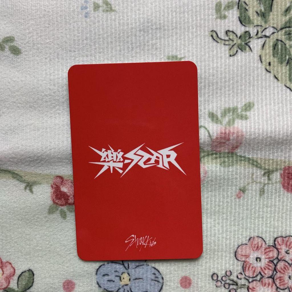 [USED] Stray Kids Sumin Event Raku-STAR Limited Winning Trading Card Hyunjin