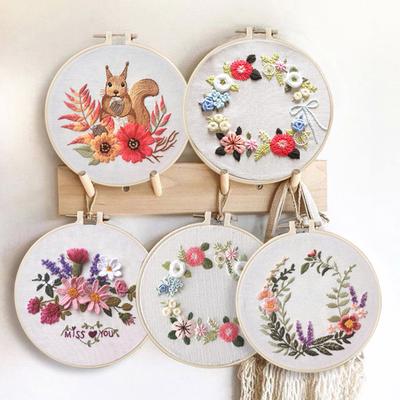 Kit de Bordado Punto de Cruz para Principiantes - Bordado Hecho a Mano Manualidad DIY