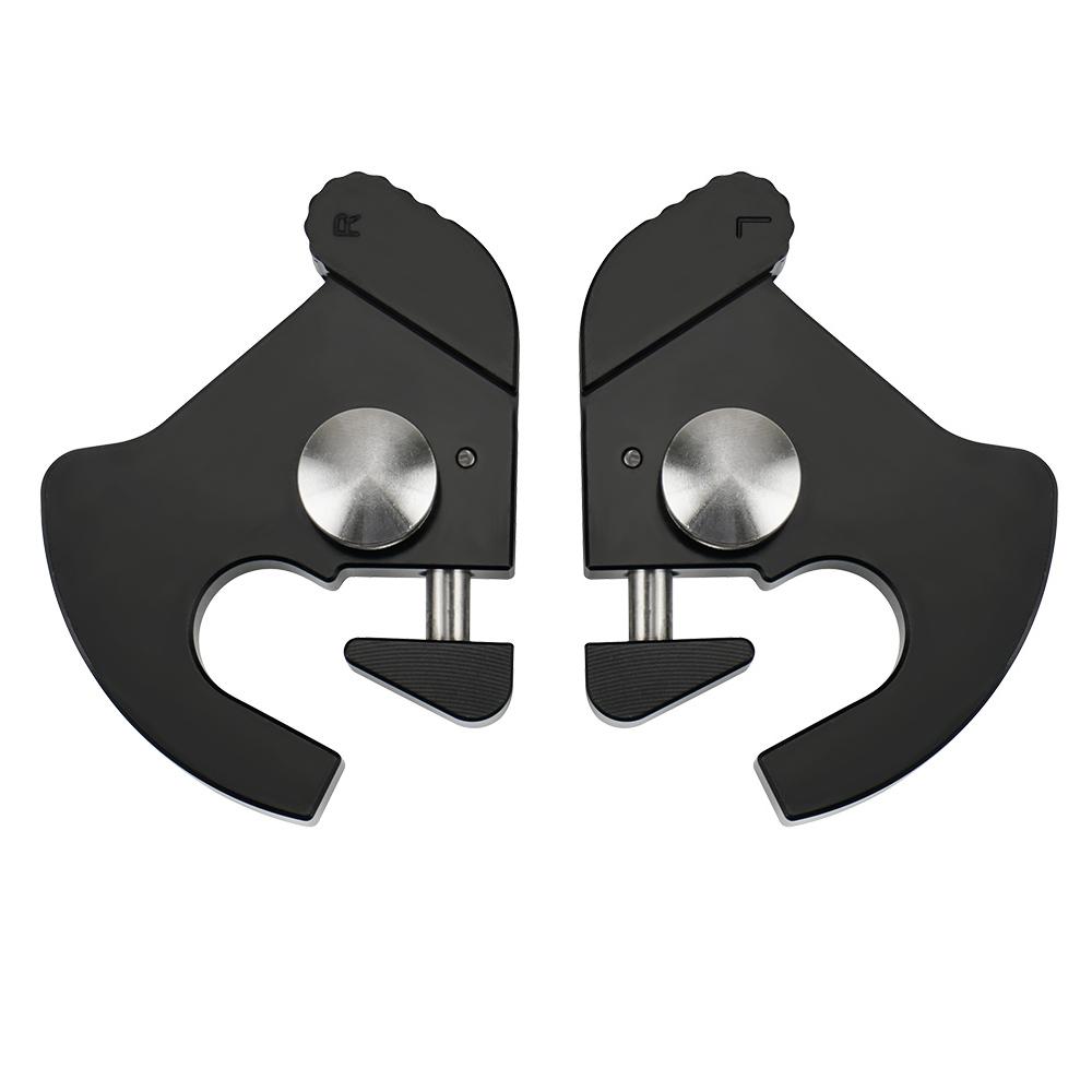 1 Pair SissyBar Detachable Rotary Latches Kit for Harley Dyna Softail Sportster 883 1200 Road King FLSTC FLHTCU FXDB FLSS FLTRU