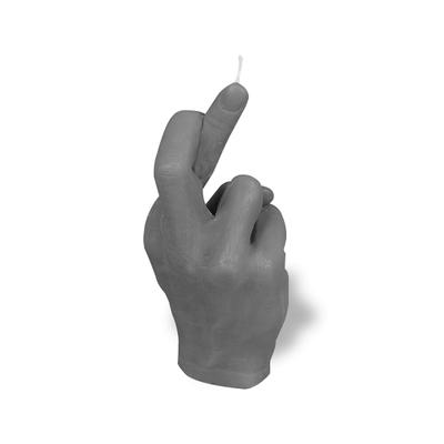 XXL Hand Candle with Crossed Fingers