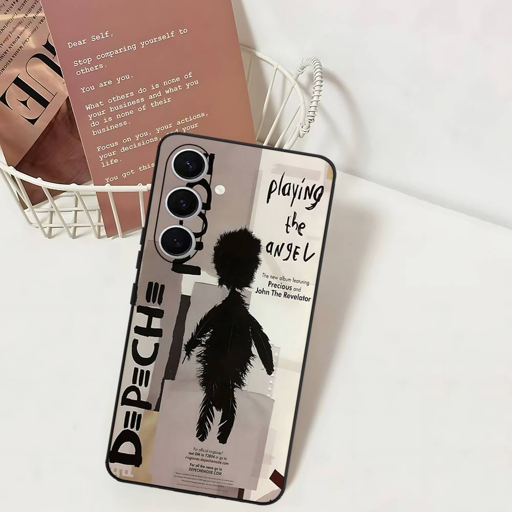 Rock D-Depeche Cool Mode Phone Case For Samsung S 24 Fe 25 Ultra Plus 20 Lite 21 30 22 23 24 22 Ultra 5G Fundas