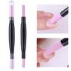 1Pc Pumice Stone Double-Headed Nail Grinding Pens Nail Buffer Dead Skin Removal Cuticle Tool Manicure Pedicure