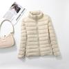 New Light Down Jacket Women's Short White Duck Down Fashion Autumn and Winter Light Jacket