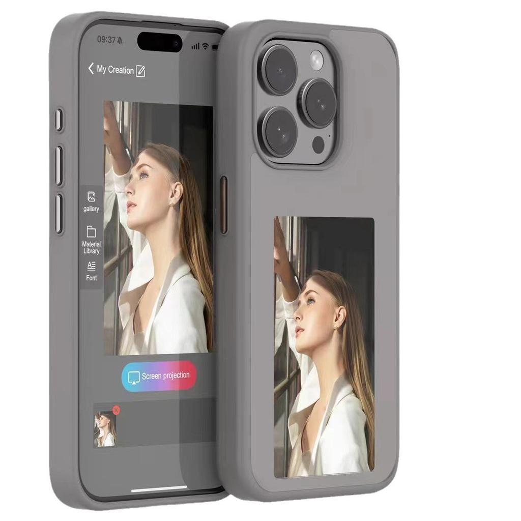 Pouzdro na telefon iPhone 14 Barevný inkoustový displej 15Pro NFC Personalizované pouzdro s ochranou projekce displeje