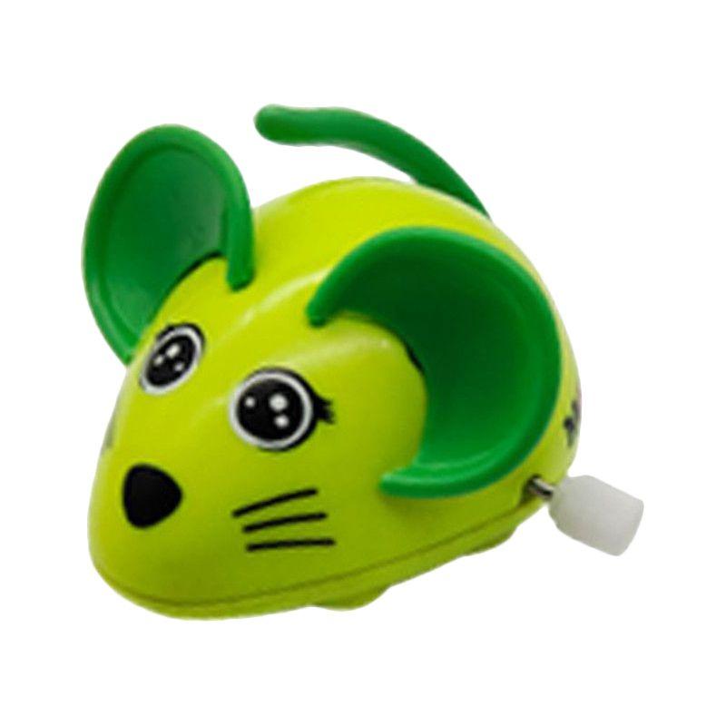 Adorable Children's Plastic Bouncing Clockwork Toy Frog Chick Small Animal For Play