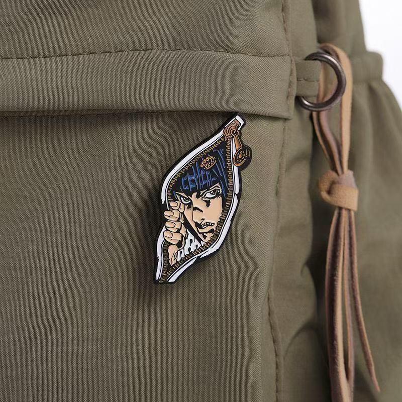Personalized Bucciarati Anime Style Metal Badge Brooch Series