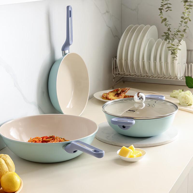 Nolte Feast Titanium 3-Piece Non-stick Cookware Set