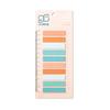 Writable Waterproof Sticky Note Strips – Reusable Plastic Index Labels for Planners