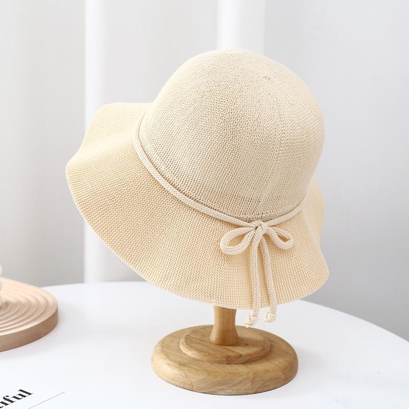 

Широкополая шляпа рыбака, закрывающая лицо, для женщин, летняя, корейская версия, универсальная, для путешествий, солнцезащитная шляпа, защита от солнца, плетеная из травы, дышащая M（56-58cm）