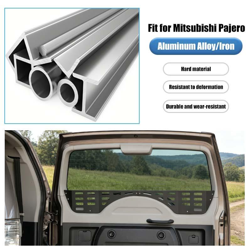 Car Trunk Side Window Storage Fence Bracket Shelf Fit For Mitsubishi PAJERO 2007-2021 Car Interior Accessories