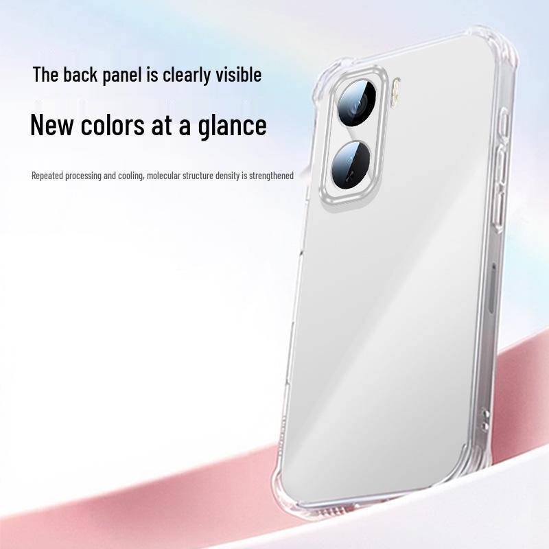 iQOO Neo 11 Airbag Corner Anti-Drop TPU Case - Transparent, Full Coverage, High-Grade Feel
