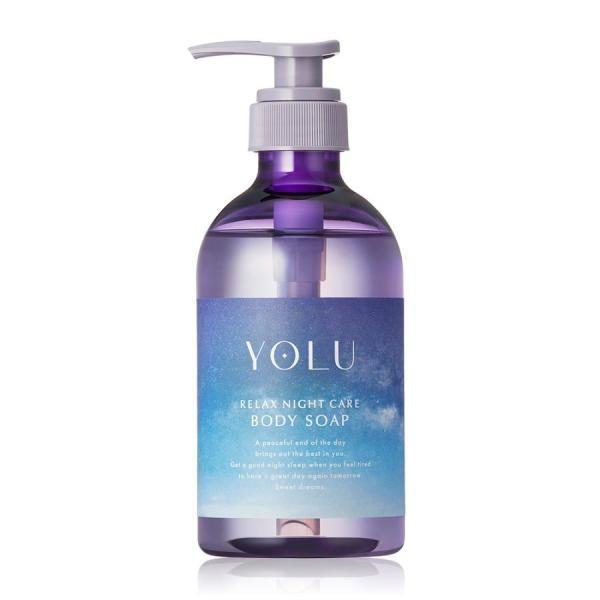 Ine YOLU Calm Night Care Body Soap  Relax Night Care Body Soap Bottle 440ml  Refill 400ml