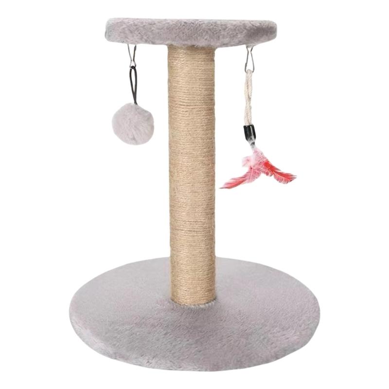 Sisal Cats Play Structure Cats Tree Scratching Post Indoor Cats Playgrounds Pet Supply for Indoor Cats