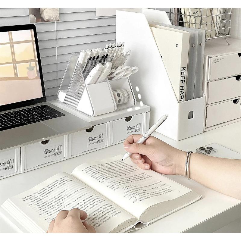 Kreative Desktop-Organizer Stift Halter Schreibtisch Lagerung Box Tisch Organizador Schule Büro Schreibwaren