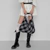 Cozy Check Shoulder Bag _[Black]