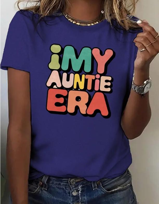 Fashion Women Creative and Cute Colored Letters Print T Shirt Funny Casual O-neck Short Sleeves T-shirt Summer Female Tee Shirt