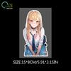 HD Anime Haimeng Big Miss Sexy Personality Car Sticker Creative Reflective Waterproof Motorcycle Car Decorative Sticker