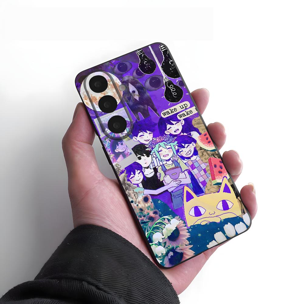 O-Omori Game Phone Case For Samsung S26 S25 Plus S20 S20 Plus S22 Ultra S23 FE S21 Plus S21 Ultra Soft Cover
