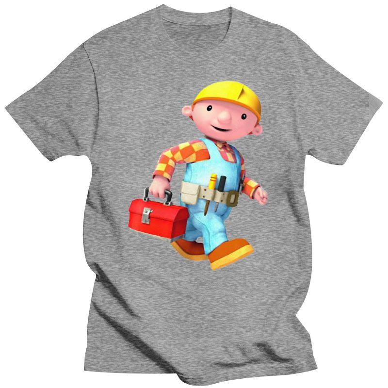 

Модна футболка Боба Будівельника Боба Будівельника Чи Можемо Ми Це Полагодити Боба Будівельника Ящик з Інструментами Трактор Комікс Гра Ігри Стара Школа L