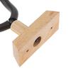 Wood Wall Mount Guitar Hanger Hook Holder Angle Adjustable for Guitar String Instrument