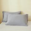 2 Pieces Set 50*65 50*70 50*75 50*90cm White 100% Polyester Bed USA Standard Queen King Size Bed PillowCases Cases Covers