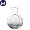 Bouteille de vin en verre de 250 ml avec trou pour saké, carafe à glace, nid de hamster, refroidissement, brandy, carafe à bière, carafe à vin transparente, outils de bar de qualité supérieure