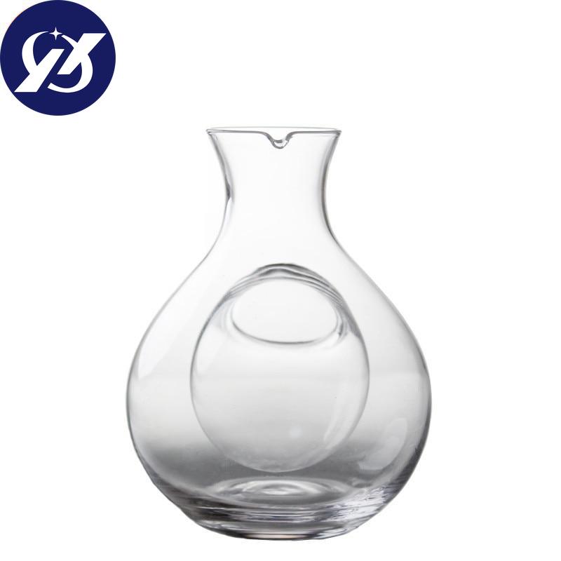 250 ml sklenená fľaša na víno otvor saké džbán na ľad Chladiace hniezdo škrečka Brandy W askey Dekantér na pivo Transparentná karafa na víno Superior barové nástroje