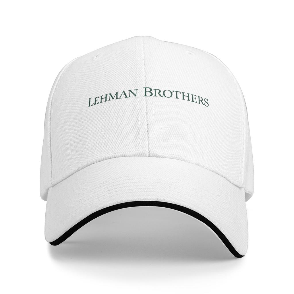 Lehman Brothers Baseball Cap Female Male Print Trucker Hat Summer y2k Retro Outdoor Sports Sunscreen Baseball Caps