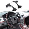 Glossy Black Interior Steering Wheel Cover Trim For Cadillac Escalade 2007-2014