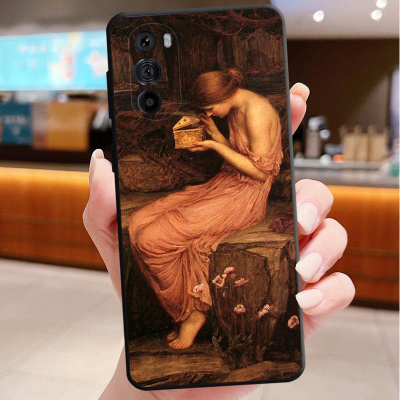 Renaissance art Painting Phone Case For Motorola Edge 60 50 40 Pro 60 50 40 30 Ultra Neo Fusion Moto G Play G Stylus G Carcasas