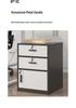 Modern Minimalist Filing & Archive Cabinet with Lock for Home & Office Storage