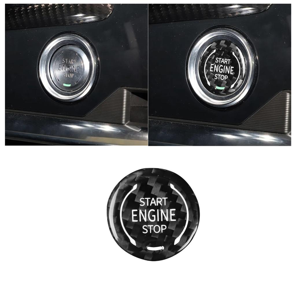 Dry Carbon Engine Start-Stop Switch Button Trim for Buick Envista 2024-2025