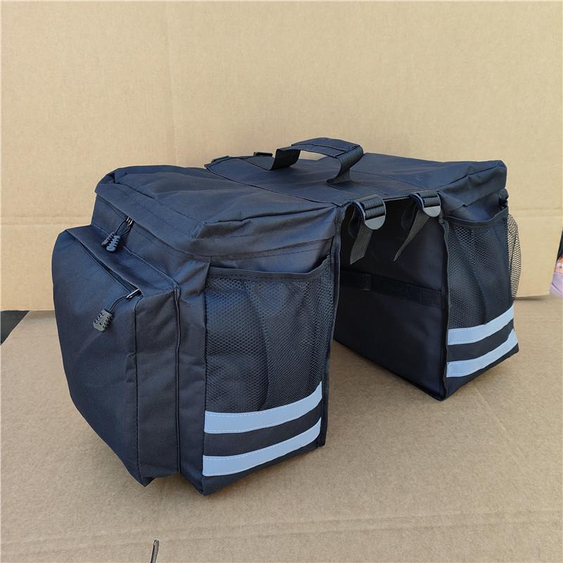 Large Capacity Rainproof Rear Rack Pannier Bag for Mountain Bikes