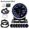 Universal Auto 12V 52mm 8 Color Racing Car Oil Pressure Water Oil Temp EGT Exhaust Temp Turbo Boost Tachometer Gauge Meter