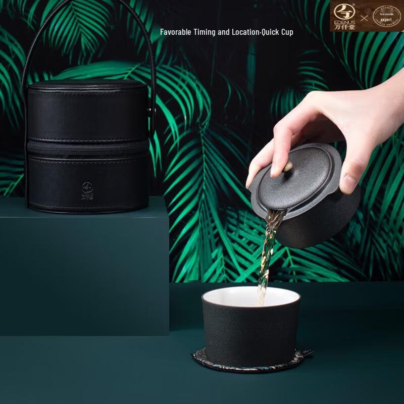 Edenus Portable Ceramic Single-Person Tea Set