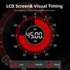 Timer Visivo Ricaricabile Timer Digitale a Conto alla Rovescia Modalità Allarme Timer Silenziosi Insegnamento