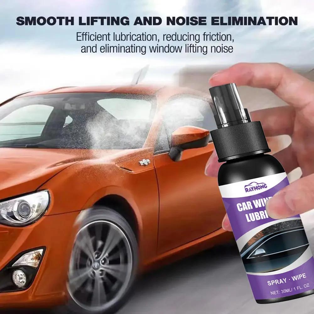 Fenster Silikon Schmiermittel Silikon Gummi Streifen Schmier Spray 100ml Tragbar Auto Gummi Weichmacher Schmiermittel Zum Schützen
