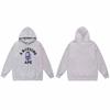 Mens Oversized Hooded Sweatshirt With Ape Head Print Heavyweight Cotton Long Sleeve Pullover Daily Wear