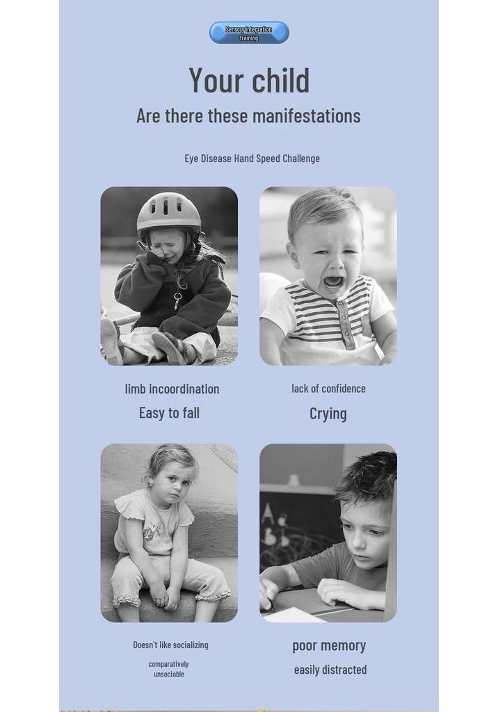 Children's Sensory Integration Training Toy: Interactive Parent-Child Game for Quick Reflexes and Focus