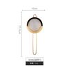 Stainless Steel Gold Mesh Egg Beater Separate Oil Strainer Flour Sifter Sieve Colanders Flour Coffee Mesh Filter Kitchen Bakware