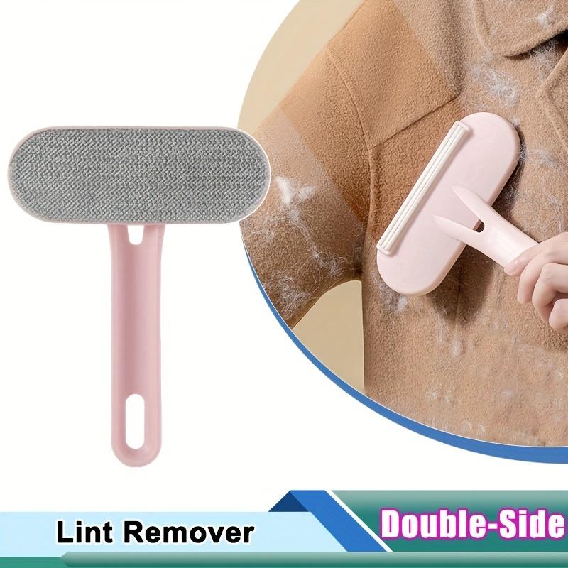 2pcs Double sided brush for sucking sheep plush coat clothes, removing balls, scraping and sticking cat hair, grooming brush