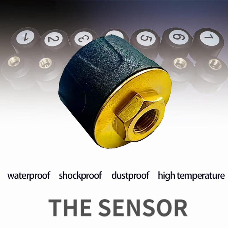 Solar Wireless TPMS for 28-Wheel Heavy Trucks