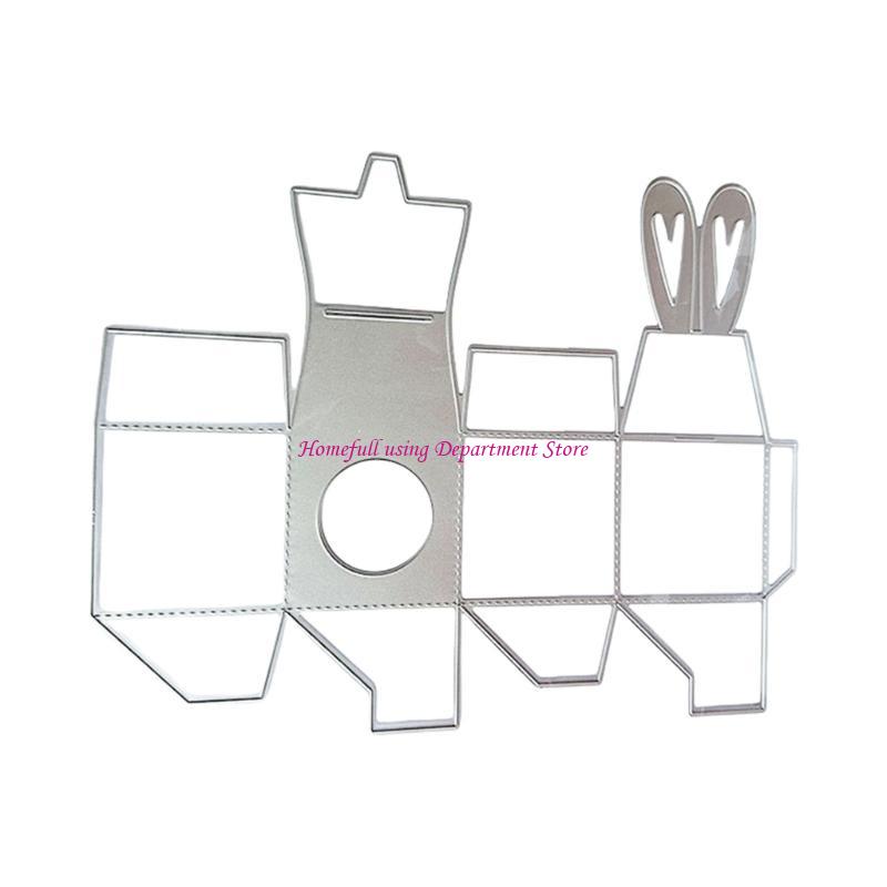 

Bunnies Ear Box Die Cut Scrapbooking Cutting Dies Templates For Scrapbooking Journal Packaging Photo Album Decoration China Mainland