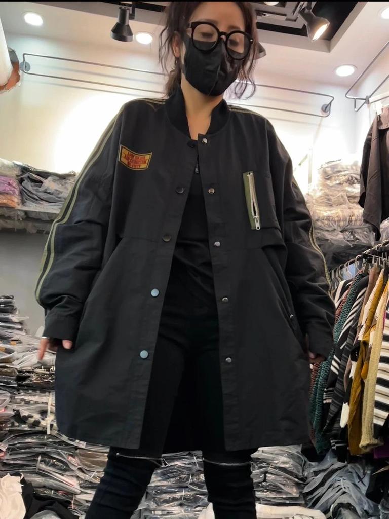 2026 European Women's Mid-Length Oversized Windbreaker: Casual, High-End Fashion