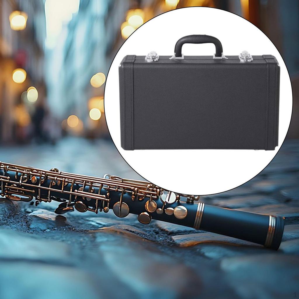 Clarinet Bag with Handle, Portable Musical Instrument Accessories, Lightweight Hard Case