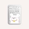 Cute Couple Photo Dog Cartoon Pattern Y2K Card Holder Magnetic For iPhone 17 For Samsung Galaxy S26 FE For MagSafe Wallet Cover