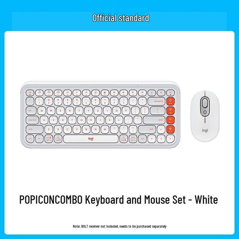 Logitech POP ICON COMBO Wireless Keyboard & Mouse Series