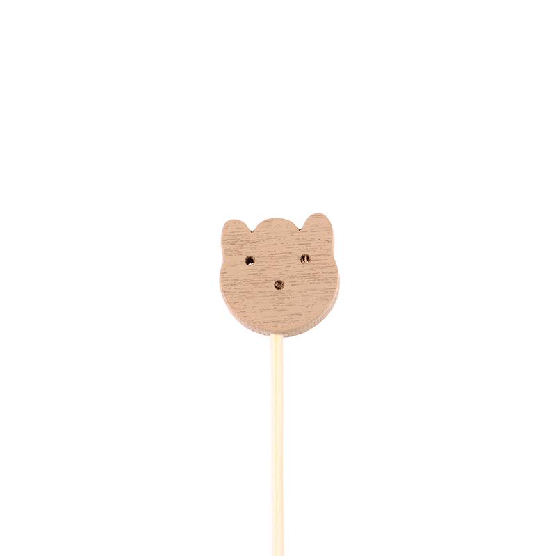 100Pcs Dekorative Zahnstocher Bär Cocktail Sticks Obst Spieße Party Dekoration