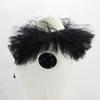Black Women Mesh Fake Collars Necklace Choker False Collars for Half Shirt Blouse Dress Detachable Collar Neck Ruff Shawl
