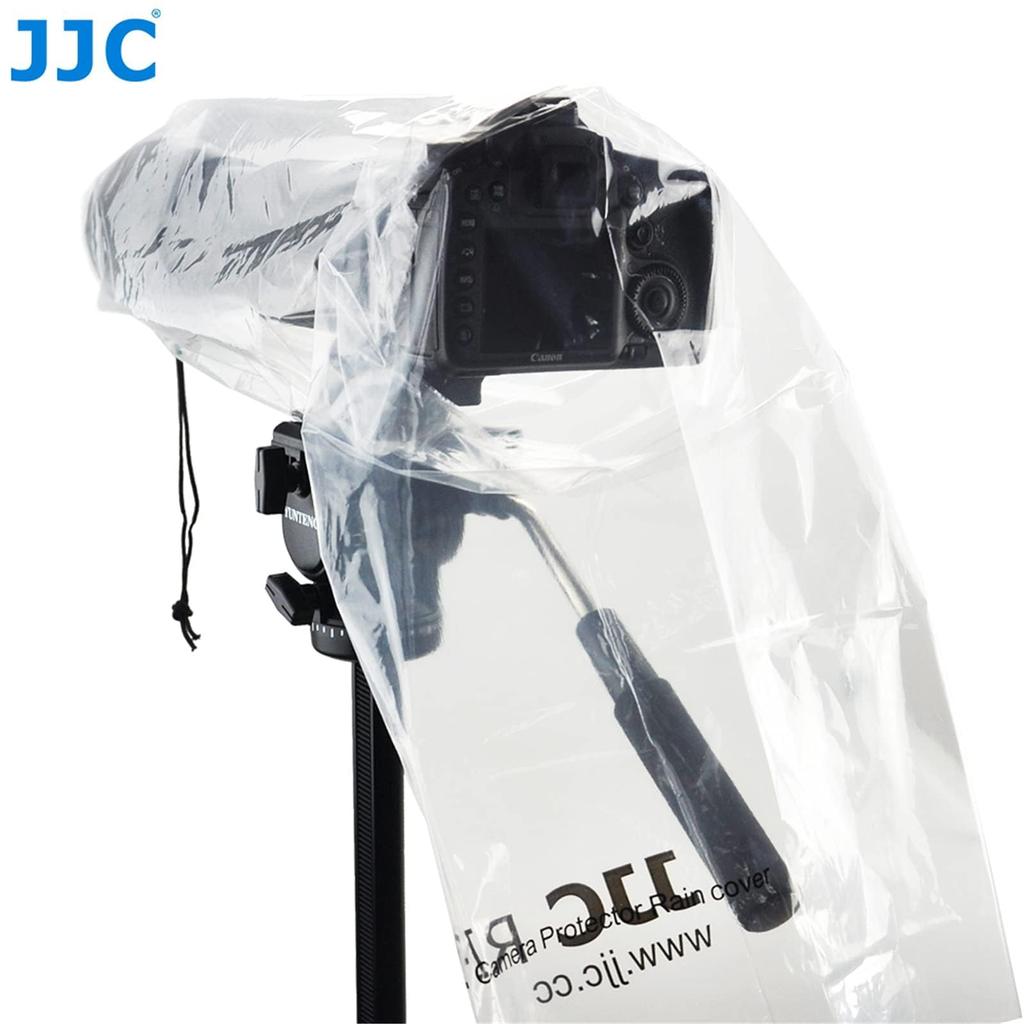 JJC Camera Camera Rain Cover for Lenses up to 45cm Compatible with Canon EOS Kiss M2 X10i X9i X8i X7i SX60 Nikon COOLPIX Sony and Perfect for and